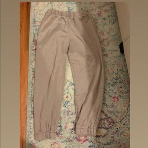 BRANDY MELVILLE Tan Sweatpants (one size fits all but can fit a small)